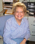 Author Janet Chester Bly at home office