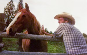 Ketch My Saddle, the cowboy says.