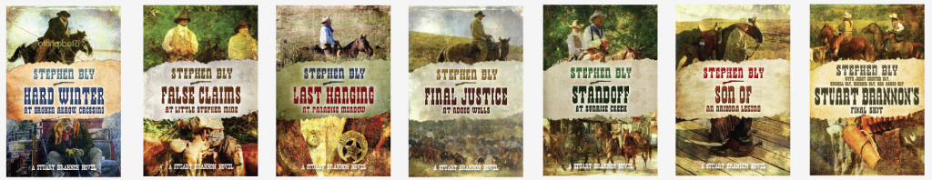 Christmas Western Novel and other books in The Stuart Brannon Series by Stephen Bly