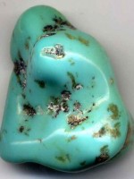 Squash blossom necklace turquoise stone