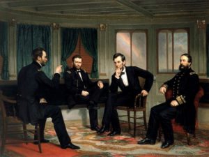 President Lincoln Discussing & Debating