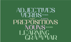 nouns & verbs learning grammar