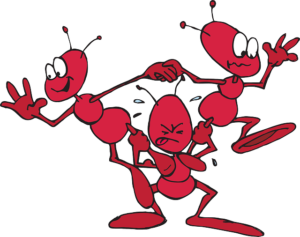 Comic Ant Trackers