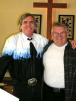 Stephen Bly with his friend, Jim Grueter